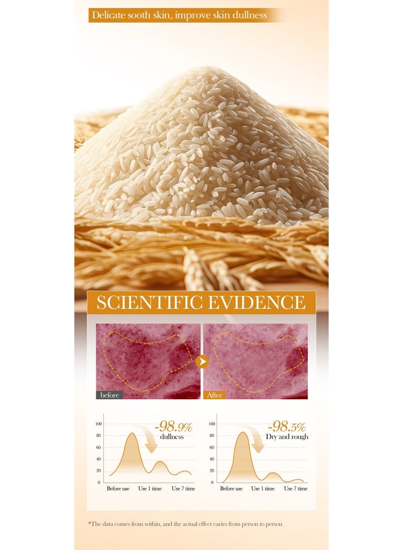 BIOAOUA Travel Set Series Rice Pulp Five-Piece Set - Image 2